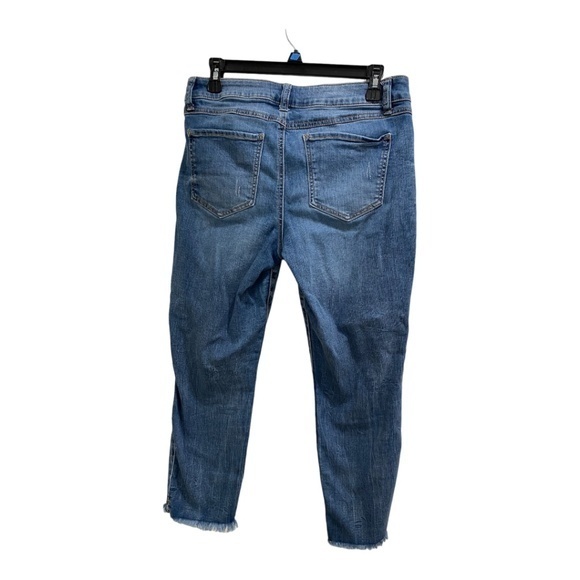 Womens Rewash Classic Rise Vintage Reunion Size 9/29 Distressed Jeans - Picture 2 of 3